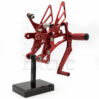 Suport pentru picioare, reglabil, din aluminiu, pentru suport pentru picioare pentru motociclete pentru YAMAHA YZF R1 2004-2006.