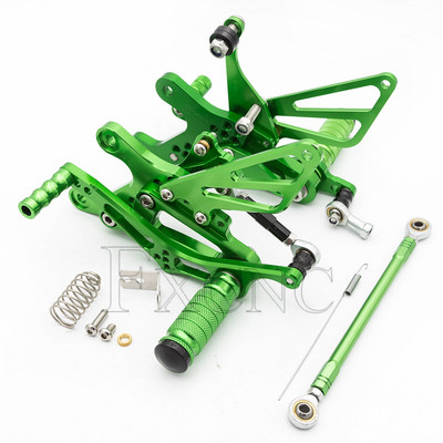 Suport pentru picioare, reglabil, din aluminiu, pentru suport pentru picioare pentru motociclete pentru YAMAHA YZF R1 2004-2006.