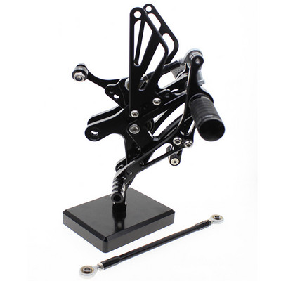 Suport pentru picioare, reglabil, din aluminiu, pentru suport pentru picioare pentru motociclete pentru YAMAHA YZF R1 2004-2006.