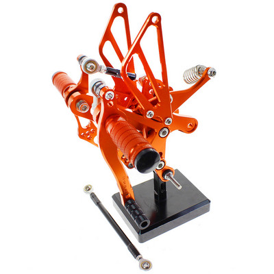 Suport pentru picioare, reglabil, din aluminiu, pentru suport pentru picioare pentru motociclete pentru YAMAHA YZF R1 2004-2006.