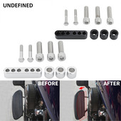 Kit distanțiere extensie planșeu față șofer 3/4" CNC pentru Harley Touring Street Glides Electra Glide Road King FLTR 1992-2008