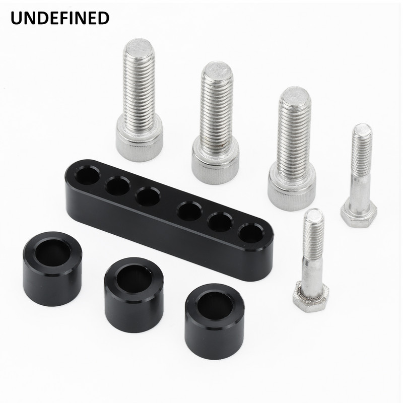 Kit distanțiere extensie planșeu față șofer 3/4" CNC pentru Harley Touring Street Glides Electra Glide Road King FLTR 1992-2008