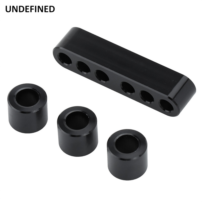 Kit distanțiere extensie planșeu față șofer 3/4" CNC pentru Harley Touring Street Glides Electra Glide Road King FLTR 1992-2008