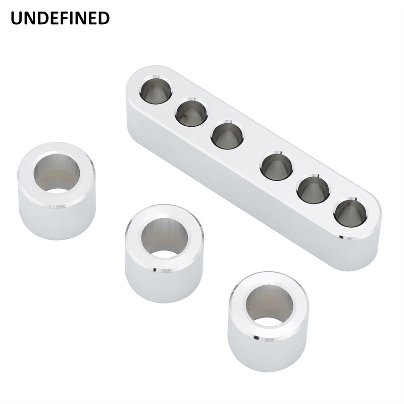 Kit distanțiere extensie planșeu față șofer 3/4" CNC pentru Harley Touring Street Glides Electra Glide Road King FLTR 1992-2008