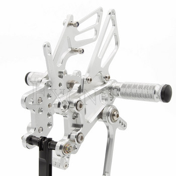 CNC алуминиева регулируема поставка за крака за мотоциклет Задни комплекти колчета за HONDA CBR600RR CBR 600RR CBR 600 RR 2003-2006 05 04