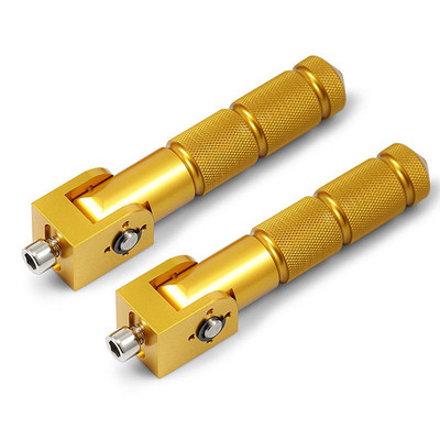 1 pereche de pedale de motocicletă suport pentru picioare 8 mm pedale universale pliabile pentru scuter Accesorii modificate pentru mașină electrică universală