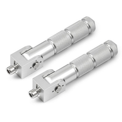 1 pereche de pedale de motocicletă suport pentru picioare 8 mm pedale universale pliabile pentru scuter Accesorii modificate pentru mașină electrică universală