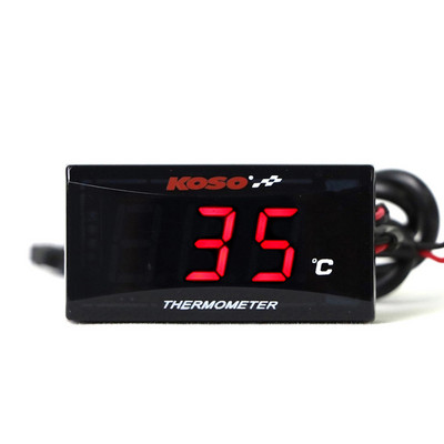 Motociklo KOSO vandens temperatūros matuoklio mini matuoklio termometras Moto Universal, skirtas XMAX300 CB400 MT 07 09 Sensor Scooter Racing