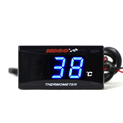 Motociklo KOSO vandens temperatūros matuoklio mini matuoklio termometras Moto Universal, skirtas XMAX300 CB400 MT 07 09 Sensor Scooter Racing