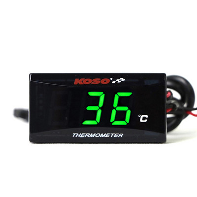Motociklo KOSO vandens temperatūros matuoklio mini matuoklio termometras Moto Universal, skirtas XMAX300 CB400 MT 07 09 Sensor Scooter Racing