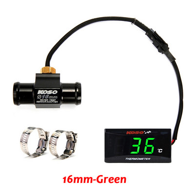 Motociklo KOSO vandens temperatūros matuoklio mini matuoklio termometras Moto Universal, skirtas XMAX300 CB400 MT 07 09 Sensor Scooter Racing