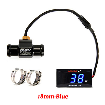 Motociklo KOSO vandens temperatūros matuoklio mini matuoklio termometras Moto Universal, skirtas XMAX300 CB400 MT 07 09 Sensor Scooter Racing