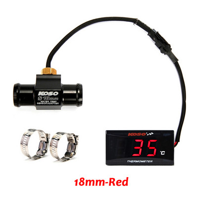 Motociklo KOSO vandens temperatūros matuoklio mini matuoklio termometras Moto Universal, skirtas XMAX300 CB400 MT 07 09 Sensor Scooter Racing