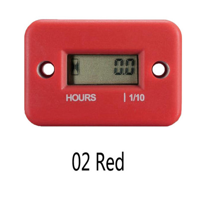 Contor de ore pentru motociclete cu temporizator de baterie Contor digital Cafe Racer Acumulator de temporizator de schi pentru motociclete Instrumente digitale de măsurare de lucru