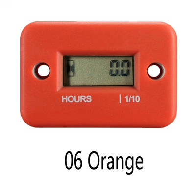 Contor de ore pentru motociclete cu temporizator de baterie Contor digital Cafe Racer Acumulator de temporizator de schi pentru motociclete Instrumente digitale de măsurare de lucru