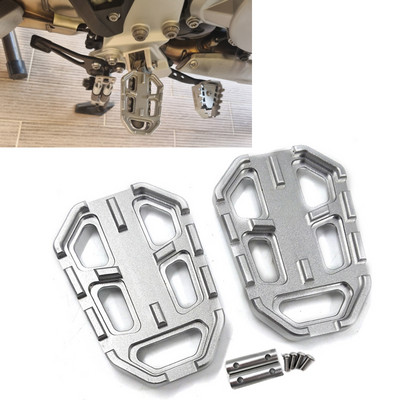 Motociklu stieņu plati kāju tapi Alumīnija pedāļi Atpūtas kājiņas Piemērots BMW S1000XR F850GS F750GS S1000 XR F 850 750 GS Scramble