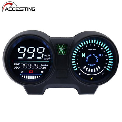 2022 új sebességmérő digitális műszerfal LED fordulatszám mérő sebességmérő motorkerékpárhoz Brazil TITAN 150 Honda CG150 Fan150 2010 2012