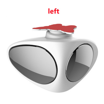 Oglindă pentru unghi orb pentru mașină, HD, 360 de grade, rotativă, pe 2 laturi, cu unghi larg, oglindă retrovizoare pentru auto, oglindă de parcare