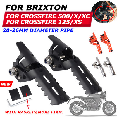 Brixton Crossfire 500 X XC 500X 125XS 125 XS motorkerékpár-tartozékok első lábtartók lábtartók bilincsek lökhárító lábtartók pedálok