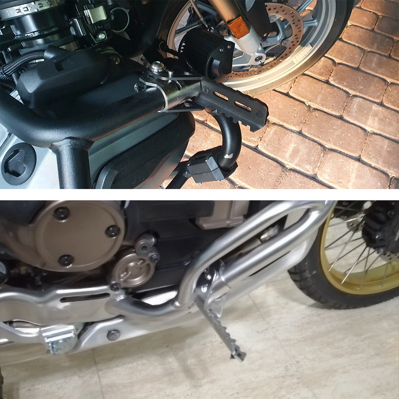 Pentru Brixton Crossfire 500 X XC 500X 125XS 125 XS Accesorii pentru motociclete Sujere pentru picioare din față Suportă pentru picioare Cleme Bara de protecție Sujere pentru picioare Pedale
