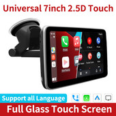 Univerzálne autorádio Carplay s Androidom, multimediálne video, Bluetooth, dotyková obrazovka, FM, AUX pre všetky autá, 2-dinové autorádio