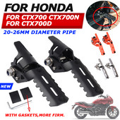 Pentru HONDA CTX700 DCT CTX700D CTX700N CTX 700 ND 700D Accesorii pentru motociclete Sujere pentru picioare din față Suporturi Suportă pentru picioare Cleme Suportă pentru picioare