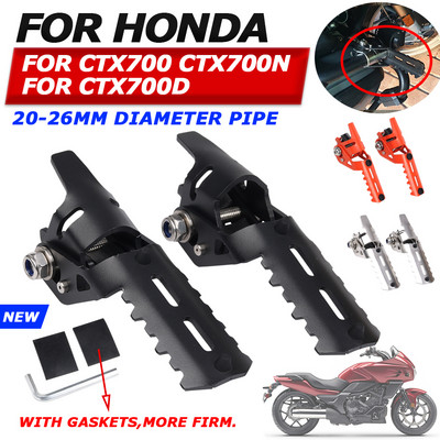 HONDA CTX700 DCT CTX700D CTX700N CTX 700 ND 700D motorkerékpár-tartozékok első lábtartók támasztékok lábtartók bilincsek lábtartók alátét