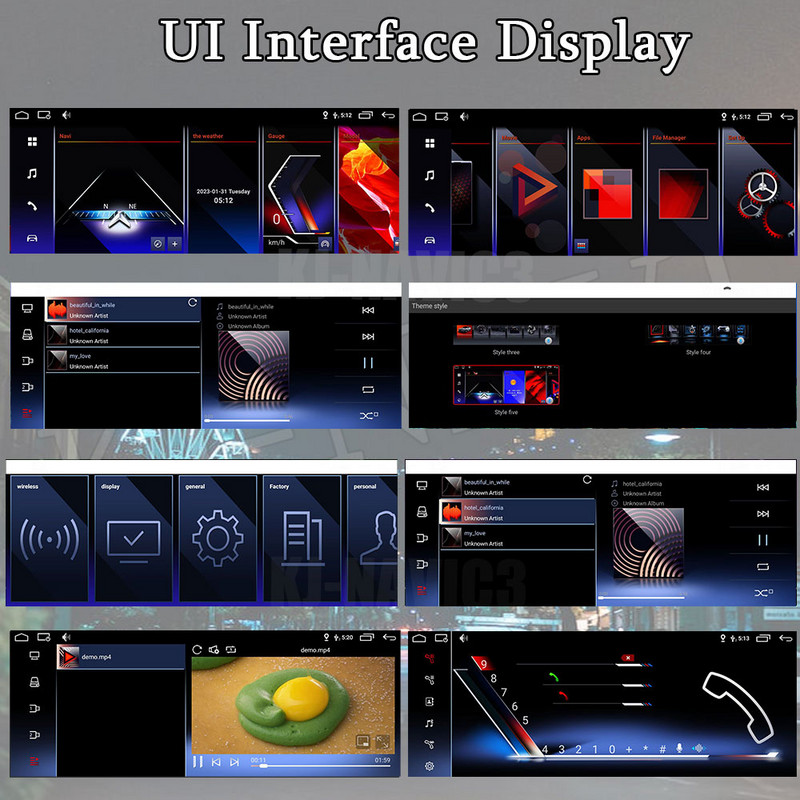 12,3 inci pentru BMW X5 E70 X6 E71 2007-2013 Android 12 1920 * 720P Player auto Multimedia Original CCC CIC Navigare GPS Stereo