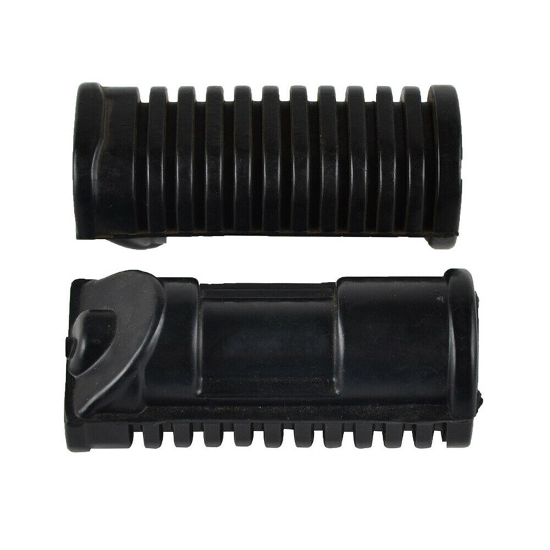 1 pereche de suporturi pentru picioare pentru motociclete, pedale din cauciuc negru pentru Honda CL90 1967-1969/1969-1979 Honda CT90 K1-79 Suport pentru picioare pentru motociclete
