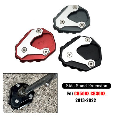 Za HONDA CB500X CB400X Nožni bočni stalak Podloga Ploča Kickstand Enlarger Support Extension CB 500X CB 400X 2013-2022 2021 Motocikl