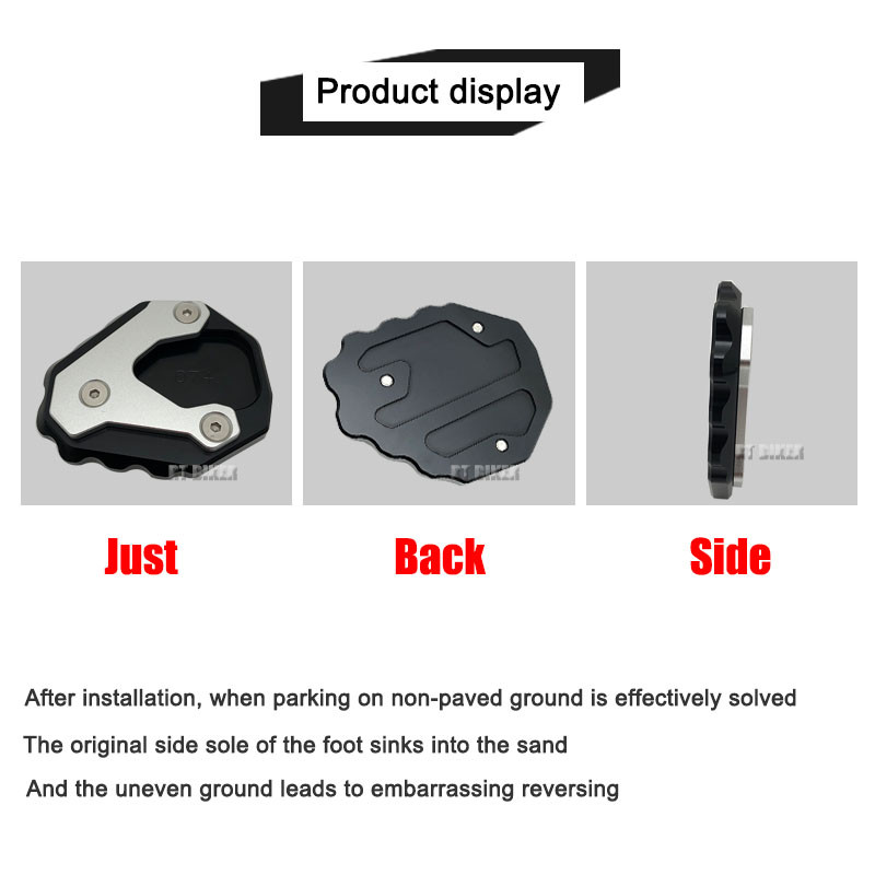 Pentru HONDA CB500X CB400X Picior Suport lateral Placă Suport Suport Extensie Suport Extensie CB 500X CB 400X 2013-2022 2021 Motocicletă