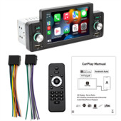 5-tolline autoraadio 1 Din CarPlay Android Auto multimeediumipleier Bluetooth MirrorLink FM-vastuvõtja Volkswagen Nissan Toyo jaoks