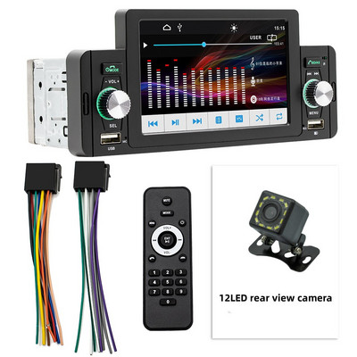 5-tolline autoraadio 1 Din CarPlay Android Auto multimeediumipleier Bluetooth MirrorLink FM-vastuvõtja Volkswagen Nissan Toyo jaoks