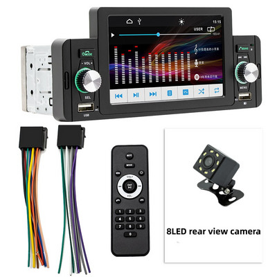 5-tolline autoraadio 1 Din CarPlay Android Auto multimeediumipleier Bluetooth MirrorLink FM-vastuvõtja Volkswagen Nissan Toyo jaoks