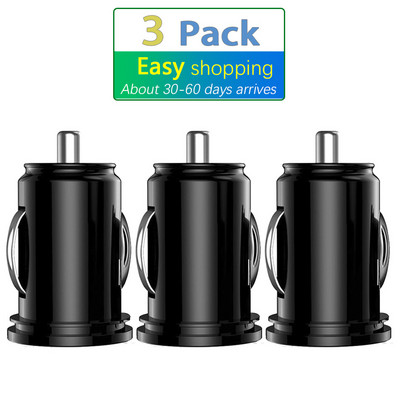 2.4A mașină camion dual 2 porturi USB mini încărcător adaptor universal telefon mobil GPS DVR cameră încărcător pentru Iphone11 X Huawei Samsung