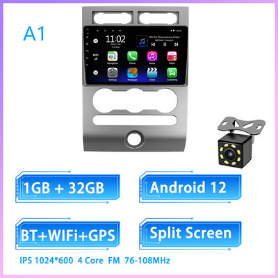 JIULUNET 8 nuclee autoradio Android 12 pentru Ford Expedition 3 U3242, U3542, U324, U354 2006 - 2017 Player Multimedia de navigare