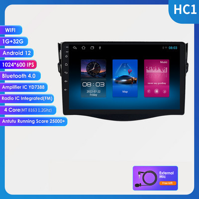 2din Octa Core Carplay Android 12 UIS7862S autorádio multimediálny prehrávač GPS navigácia Bluetooth RDS DSP 4G pre Toyota RAV4
