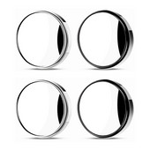 Oglinzi pentru unghiul mort din sticlă HD Oglinzi pentru unghiul mort Oglindă retrovizoare convexă Stick On Design 360 Oglindă pentru unghiul mort reglabilă