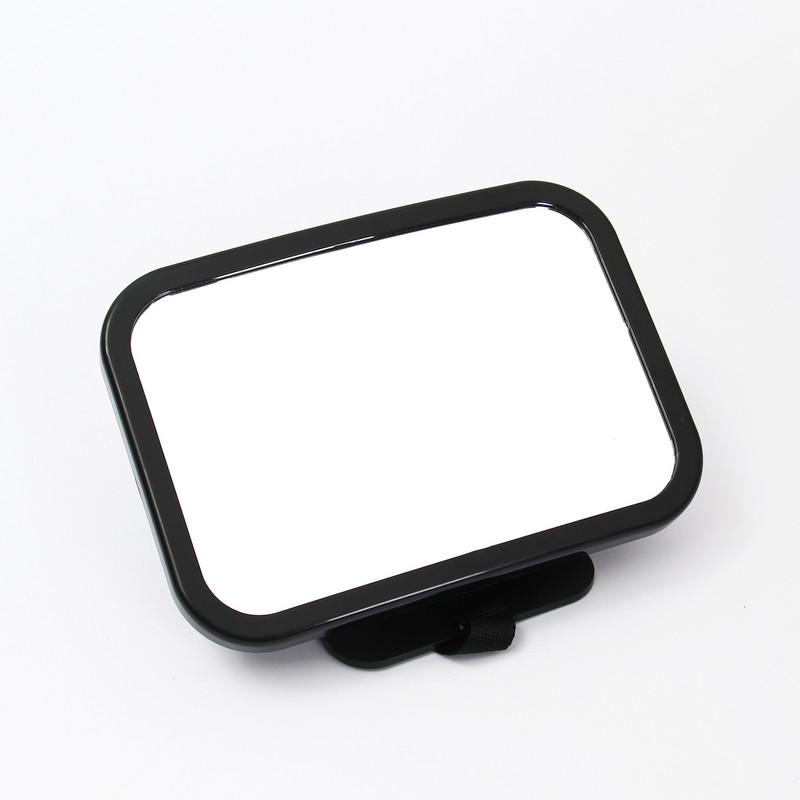 Oglindă lată reglabilă pentru vedere pentru scaunul din spate al mașinii Scaun pentru bebeluși/copil Oglindă de siguranță pentru mașină Monitor Tetiera pentru interiorul auto