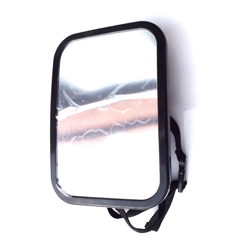 Oglindă lată reglabilă pentru vedere pentru scaunul din spate al mașinii Scaun pentru bebeluși/copil Oglindă de siguranță pentru mașină Monitor Tetiera pentru interiorul auto