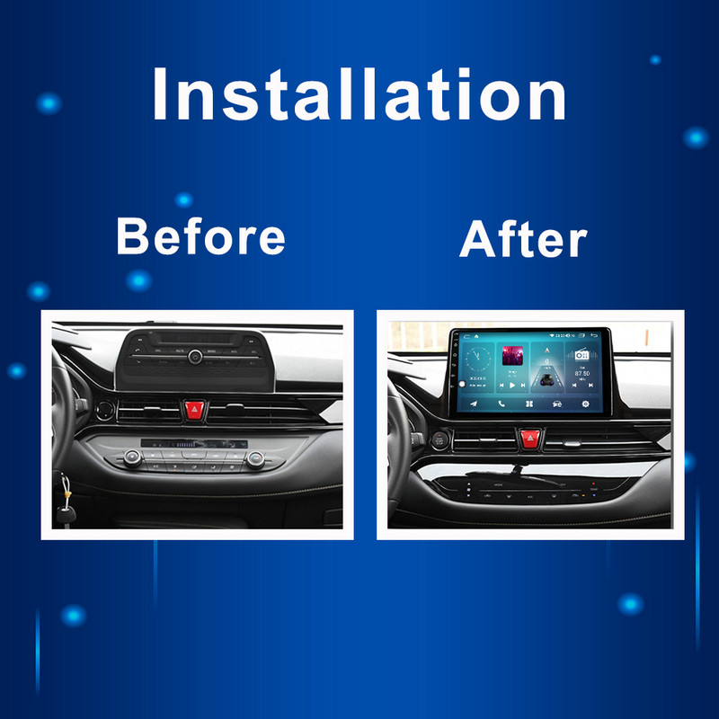 Autórádió JAC Refine S4 2019 2020 Autorádió Multimédia lejátszóhoz Audio Sztereó Videó Android 11 FM AM RDS 4G WiFi QLED Carplay