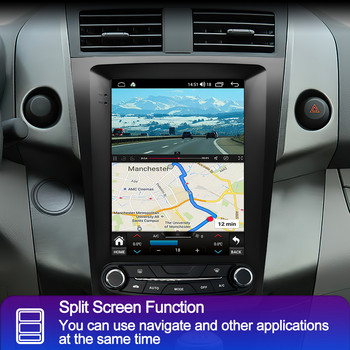 LEHX L6 Pro 2Din Android 11 Ραδιόφωνο αυτοκινήτου Πολυμέσα βίντεο για Toyota RAV4 Rav 4 2005-2013 Carplay Navigation GPS Stereo Tesla 9,7\