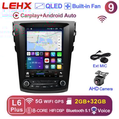 LEHX L6 Pro 2Din Android 11 Autoradio Multimedia Video pentru Toyota RAV4 Rav 4 2005-2013 Navigație Carplay GPS Stereo Tesla 9.7"