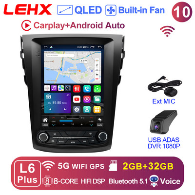 LEHX L6 Pro 2Din Android 11 Autoradio Multimedia Video pentru Toyota RAV4 Rav 4 2005-2013 Navigație Carplay GPS Stereo Tesla 9.7"