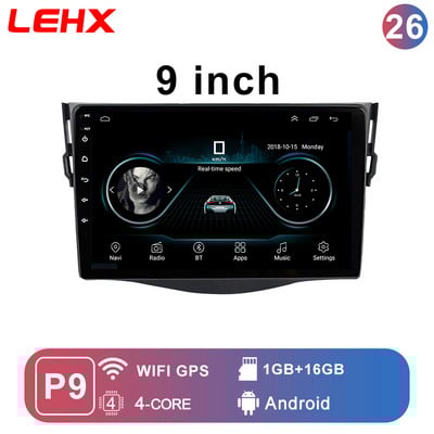 LEHX L6 Pro 2Din Android 11 Autoradio Multimedia Video pentru Toyota RAV4 Rav 4 2005-2013 Navigație Carplay GPS Stereo Tesla 9.7"