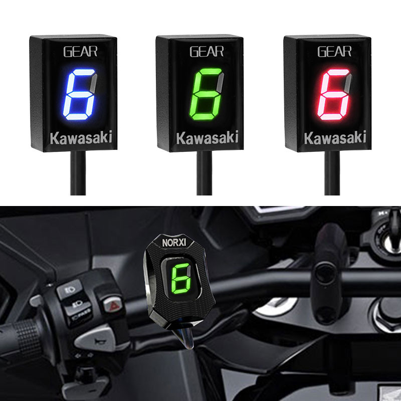Käigunäidiku jaoks kawasaki z750 Z750R Z800 Z800e Z1000 ER6N ER6F Versys 650 Ninja 300 400 Z650 6 käik