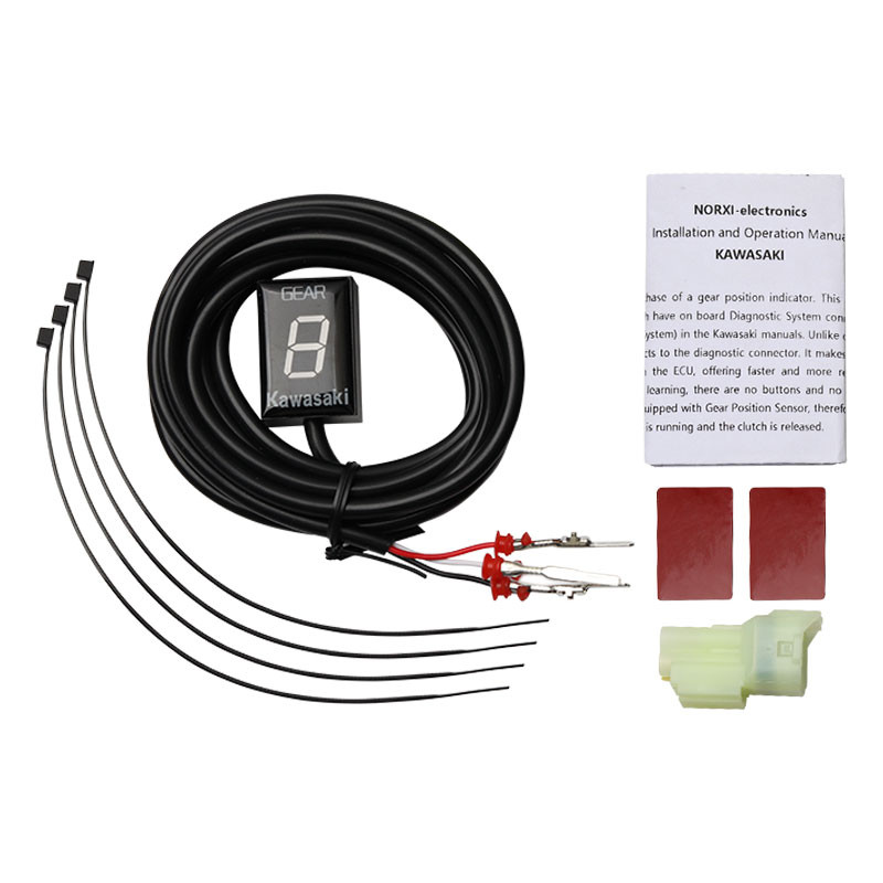 Käigunäidiku jaoks kawasaki z750 Z750R Z800 Z800e Z1000 ER6N ER6F Versys 650 Ninja 300 400 Z650 6 käik