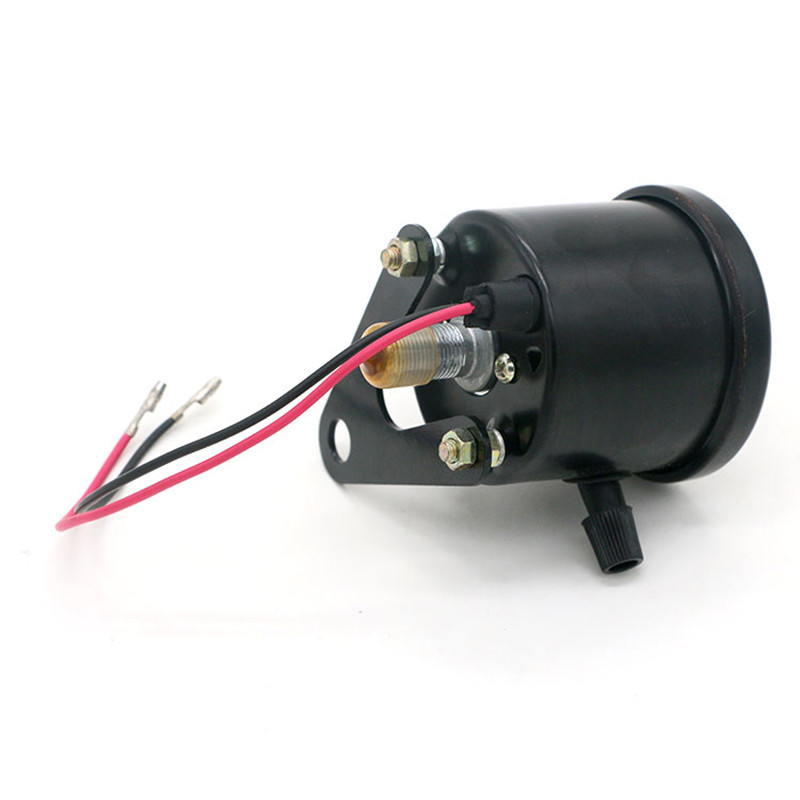DC 12V Universal Motocicletă Odometru Vitezometru Tahometru Motocicletă Refit Vintage Instrumente Scooter Motor Retro Negru Contor