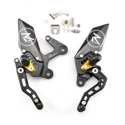 Pentru KAWASAKI Ninja400 Ninja 400 Z400 Z 400 2018-2021 Seturi din spate Înălțiți pedala Resets reglabile Picioare Levier schimbător Kit de frână