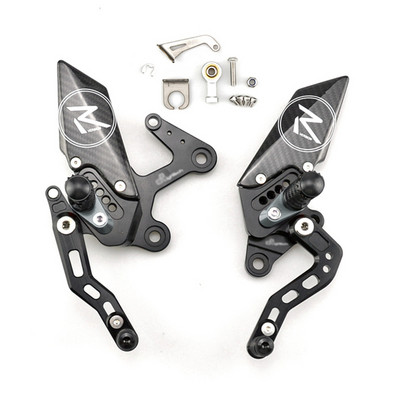 Pentru KAWASAKI Ninja400 Ninja 400 Z400 Z 400 2018-2021 Seturi din spate Înălțiți pedala Resets reglabile Picioare Levier schimbător Kit de frână